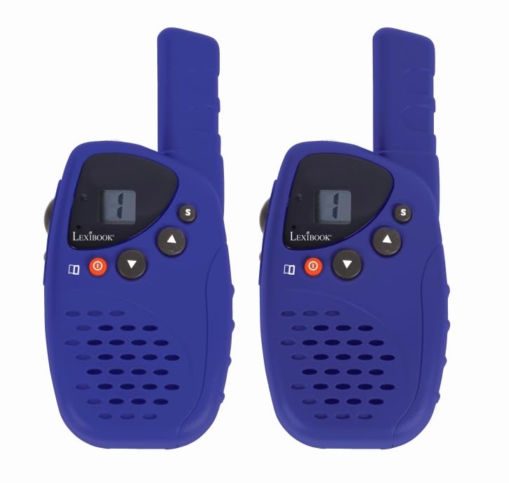 Talkie-Walkie numérique Lexibook TW45ZLXB avec écran LCD et base