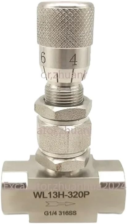 1/8" 1/4" 3/8" 1/2" 3/4" NPT Female Straight Or Elbow 304 316 Stainless Steel Flow Rregulating Metering Needle Valve