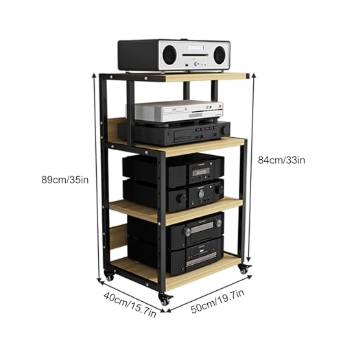 Composant multimédia à 4 niveaux, support de haute stabilité pour hi-fi - 6
