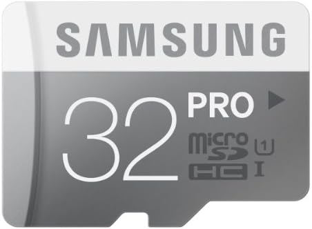 Samsung 32GB PRO Class 10 Micro SDHC up to 90MB/s with Adapter (MB-MG32DA/AM)