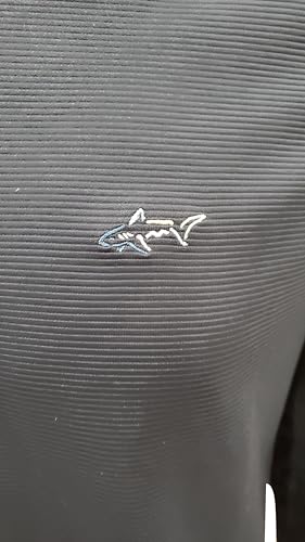 GREG NORMAN Men's Quarter Zip Polyester Stripe Sweater3