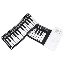 JOINPAYA support de tom au sol clavier de piano pliant de musique oud instrument portable clef piano numérique piano électronique enroulable piano pliable en silicone Composant élèctronique - Les Beatles, Paul McCartney, John Lennon, RIngo Starr, George Harrison