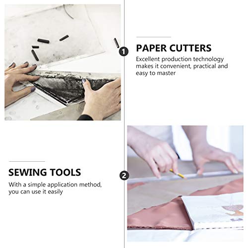 EXCEART 5Pcs Ponto Turner Costura Vinco Vincos Ferramenta de Costura Marca de Costura de Plástico Tu