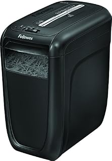 Fellowes Powershred 60Cs 10-Sheet Cross-Cut Paper and Credit Card Shredder with SafeSense Technology