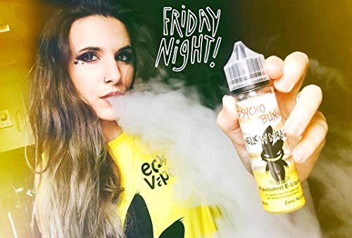 Psycho Bunny - Custard Appeel | 50ML | Ohne Nikotin: 0 mg | 80VG / 20PG | E-Liquid für elektronische Zigaretten Vaper… – Bild 4