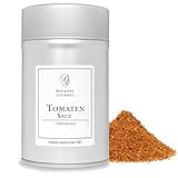 Boomers Gourmet - Tomatensalz - Hochwertiges Tomaten Gewürzsalz für Kulinarische Kreationen - Aromatisches Tomaten Gewürz für Geschmackvolle Gerichte - 130 g