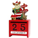 【Idéal Comme Cadeau】Ce calendrier de l'Avent au thème de Noël raffiné est le cadeau idéal pour les fêtes de fin d'année. Exprimez votre affection à vos proches avec ce calendrier décoratif, un cadeau vraiment unique. Adapté aux seniors, aux adultes et aux enfants, c'est un cadeau pratique pour vos amis, votre famille et vos collègues.