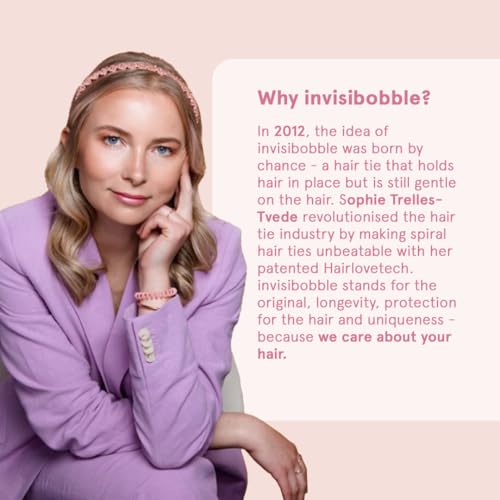 Invisibobble Original Spiral-Haargummi True Black 3er Pack