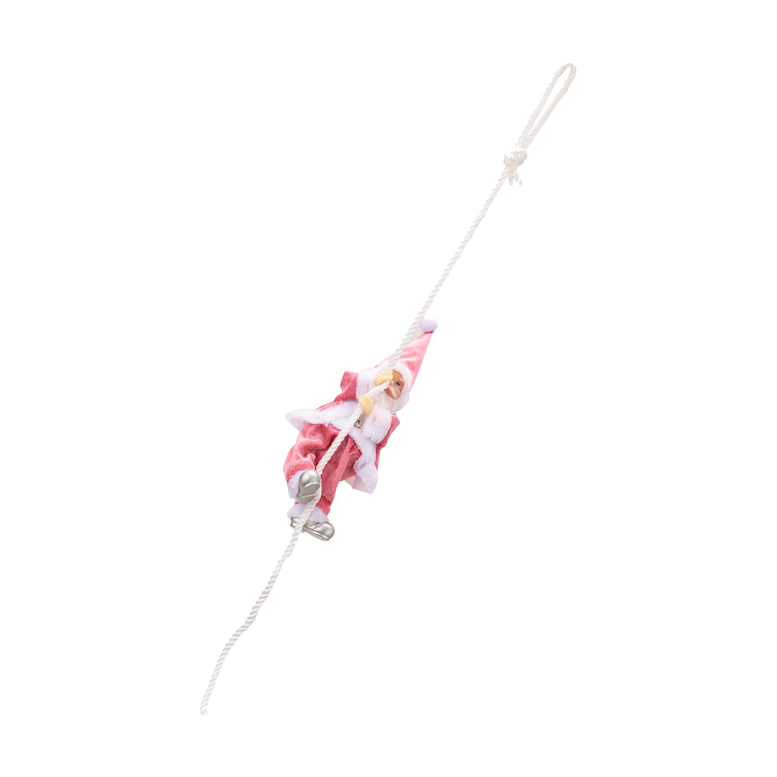 KAQNTUD Christmas Tree Hanging Decoration Santa Figure Resin Ornament for Holidays Party Decorations Indoor and Outdoor Christmas Tree Climbing Santa Claus