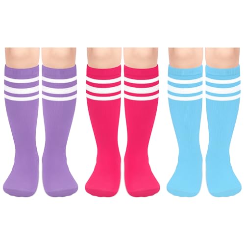 Image of Sarfel Toddler Soccer Socks Kids Soccer Socks Youth Soccer Socks Kids Baseball Socks Girls Softball Socks Boys Football Socks