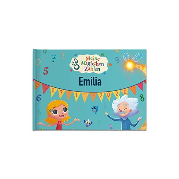 MY MAGIC STORY Meine magischen Zahlen, Kinderbuch personalisiert Einmalige Geschichte über das Geburtsdatum eines Kindes…