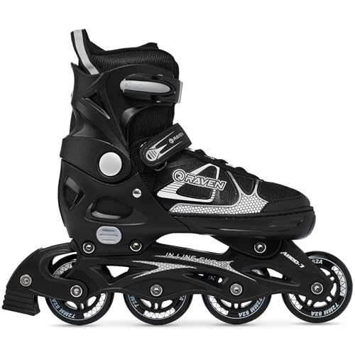 RAVEN Inline Skates Inliner für Kinder und Erwachsene OPTIONAL 2in1 mit...