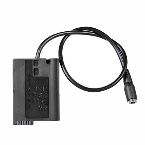 Image of EP-5B Dummy Battery DC Coupler & AC Power Adapter Kit - Continuous Power Supply for N.i.k.o.n D7000, D7100, D7200, D600, D610, D750, D800, D800E, D810, D810A, D850 DSLR Cameras