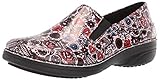 Spring Step Professional Women's Ferrara Skulls Slip-On Shoes Clogs-and-Mules, Pink Multi, 5.5