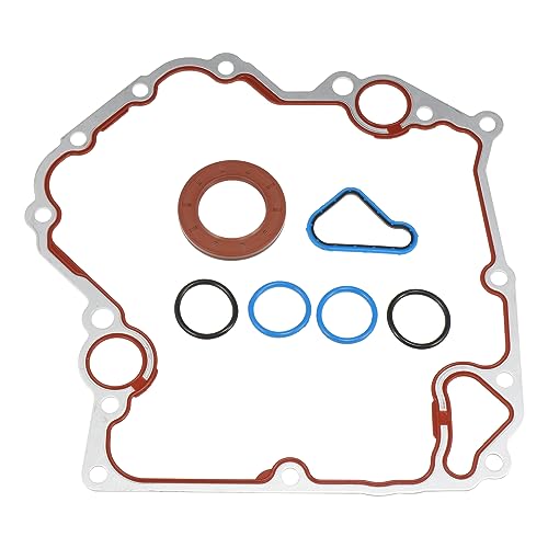 X AUTOHAUX Timing Cover Seal Gaskets Set TCS46000 TCS46022 for Chrysler Aspen 2007-2009 for Dodge Durango 2000-2009 for Jeep Liberty 2002-2012 by X AUTOHAUX - Used condition - CA$6.00