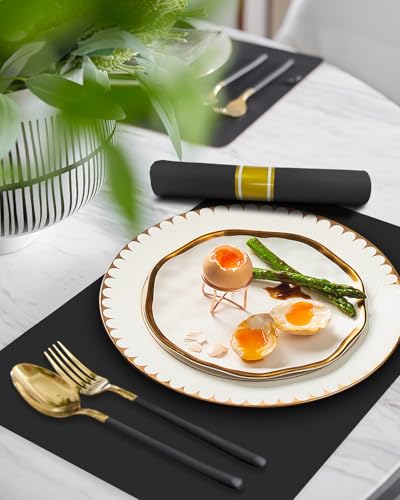 100packlinenlikeblacknapkinsdisposableguestpapernapkinshandtowelsforbathroomsoftabsorbentpapernapkinseverydaydinnerkitchenpartyweddingcocktail Urban Country Home Decor 100 pack linen like black napkins disposable guest paper napkins hand towels for bathroom soft absorbent paper napkins everyday dinner kitchen party wedding cocktail urban country home decor