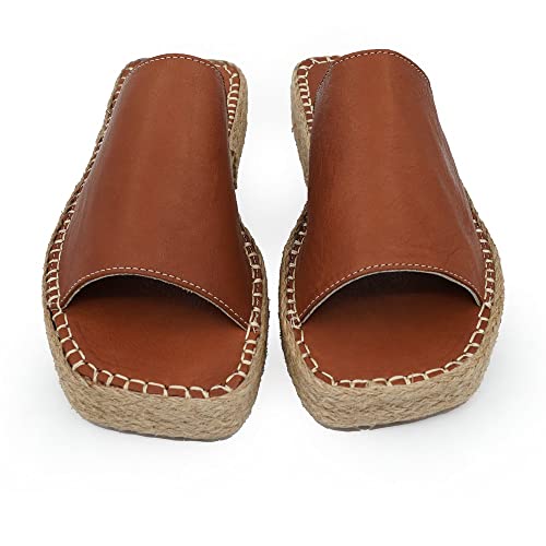 Sandales compensées femme bronze Bonateks chaussures été confort 40