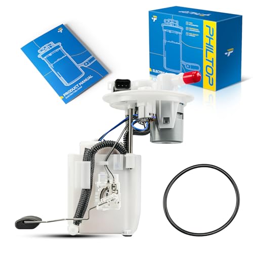 PHILTOP FG1555 Electric Fuel Pump Assembly Fit for Accent 2012-2017, Rio 2012-2017, Electric Fuel Pump Module Assembly Kit