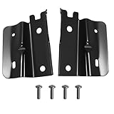 Soft Top Left and Right Bow Brackets with Screws Compatible with Jeep Wrangler 2013-2017 JKU 4-Door Only Replace 68163704AB, 68163705AB