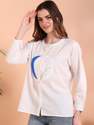 Image of Maaesa Tie-Dye Crepe Loose Fit Shirt