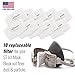 Reusable Half Mask Respirator With 7 Filters + Replaceable Filters Pack of 10, as Bundle. Half Mask Respirator ideal for Sanding, Painting, Welding, Woodworking.