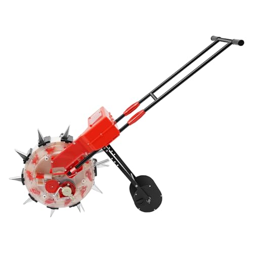 Máquina manual para sembrar con 10 boquillas y rodillos