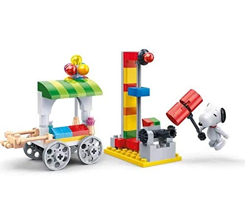 Amazon.co.jp: BanBao 7509 スヌーピー ファンフェア、マルチカラー