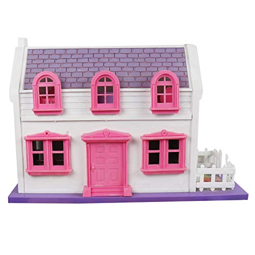 Toyzone My Little Doll House (34 Pcs)-44154 (Multicolor) Girls toy|Role Play Set| Doll House with Furniture| Doll house Play set for kids|Play Set For Girls