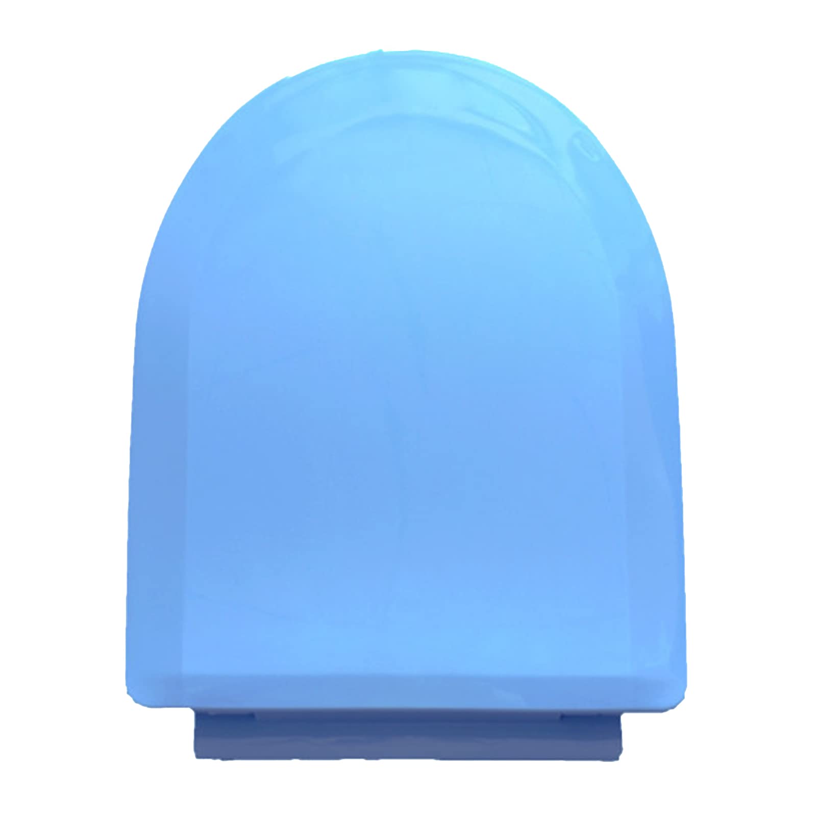 Plastic Toilet seat, Secure with Strong Hardware, Fits Standard Toilets, Adjustable, Lightweight, Durable, Portable, User-Friendly, Compact Lightweight Build, Round, Never, Loosen