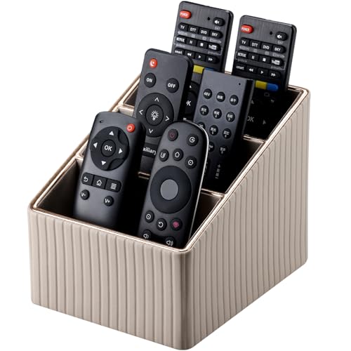 KINGFOM Fernbedienung Halterung Mit 3 Taschen, Fernbedienungshalter,...