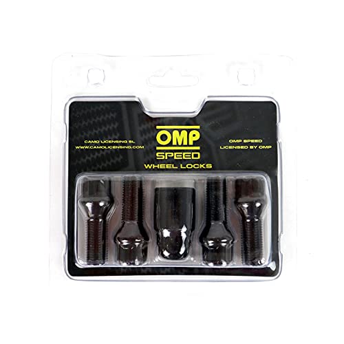 Omp Speed 4 x Diebstahlsicherungsschrauben M14 x 1,5, 28 mm, konische Form