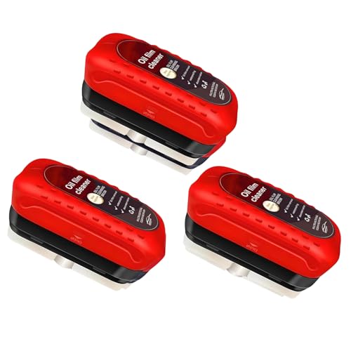 atnayo 3 Pcs Automotive Oil Film Cleaning Brush, Oil Film Cleaner Windscreen for Car Windscreen Stain Removal (120ml)