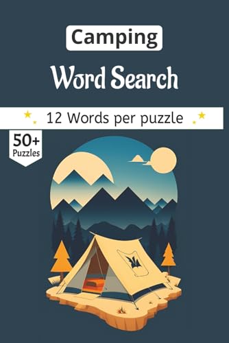 Camping Word Search: The Camper’s Word Search: 50+ Puzzles for the Great Outdoors | 110-Page Gift Book image 2