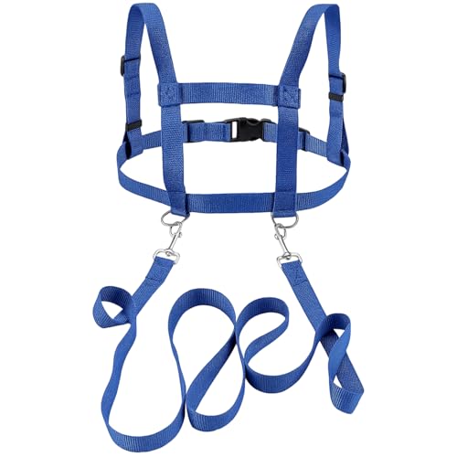 Pferdeleine Zum Spielen Für Kinder, Blau Pferdegeschirr Für...