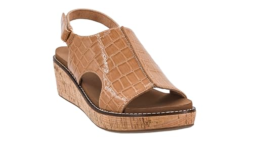 Image of Corkys Footwear Volta Wedge - Chic Elegance Meets All-Year Comfort with a 2-Inch Cork Heel and Marshmallow Insole for Stylish Everyday Wear and All-Day Comfort