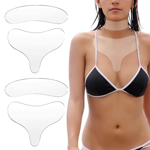 UILYNIU Neck and Chest Wrinkle Pads 4 Pack