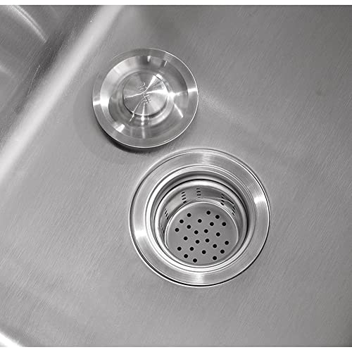Fregadero de cocina de acero inoxidable 304 para bar lavamanos plata 6