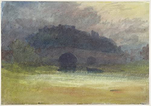 Tableau paysage soir Turner pour réover décoration salon terne