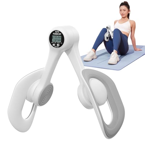 Image of MERACH Thigh Trainer, Pelvic Floor Exercise Devices with Display Counter, Inner Thigh Exerciser for Women, Home Fitness Equipment for Hip /Leg /Butt