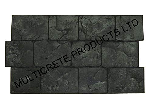 Imprinted Concrete Mats Decorative Concrete Stamps - London Cobble (Rigid)