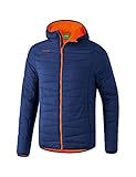 Erima Herren Steppjacke mit Kapuze, Blau (new navy), M