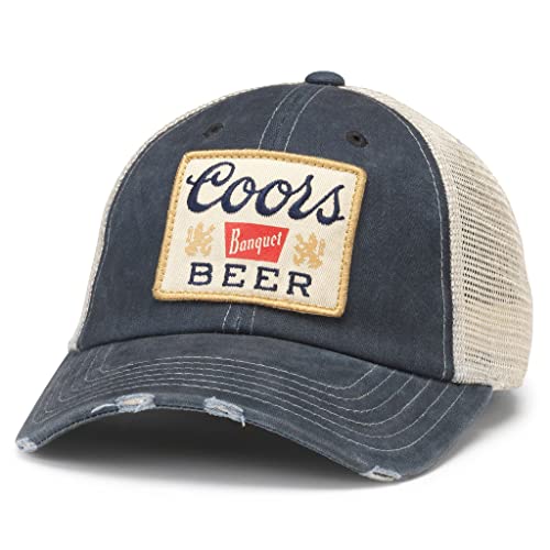 Image of AMERICAN NEEDLE Coors Banquet Beer Patch Unisex Adjustable Snapback Baseball Hat