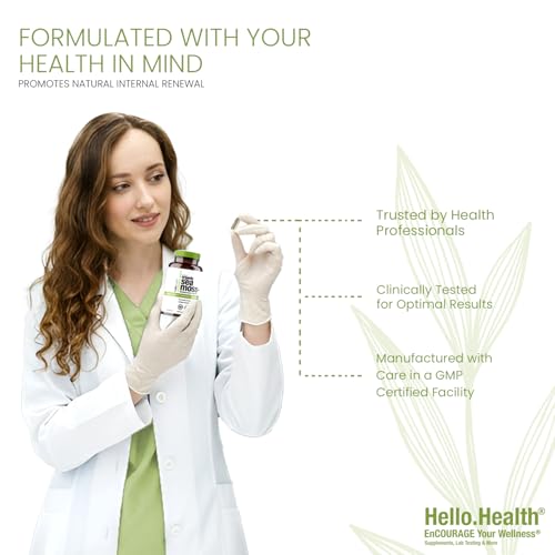 HELLO HEALTH Sea Moss Capsules with Bladderwrack & Burdock (120 ct) — view 6