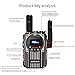 Global Walkie Talkie Unlimited Range 4G Ptt Radios Nationwide Fast radios 1-Year Free Data Handheld PoC Two Way Radios for Family, Logistics, and Company（2pcs with sim Card）
