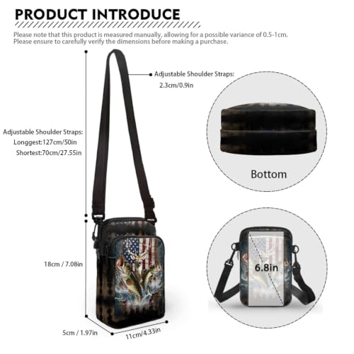 Image of Xpyiqun Small Crossbody Bag Women Phone Purses Sling Shoulder Handbag Cross Body Pouch Wallet Bags