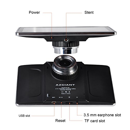 AZGIANT 7 Pollici Navigatore Sattelitare GPS per