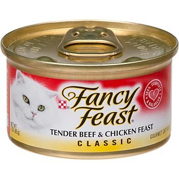Fancy Feast Fancy Feast Classic Beef and Chicken (Pack of 24), 3 oz.