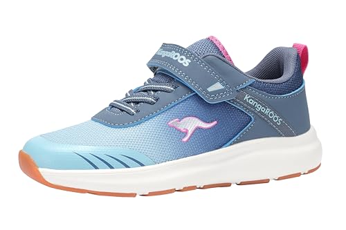 KangaROOS Kb-rida Ev Sneaker, Grisaille Blue Sky, 38 EU