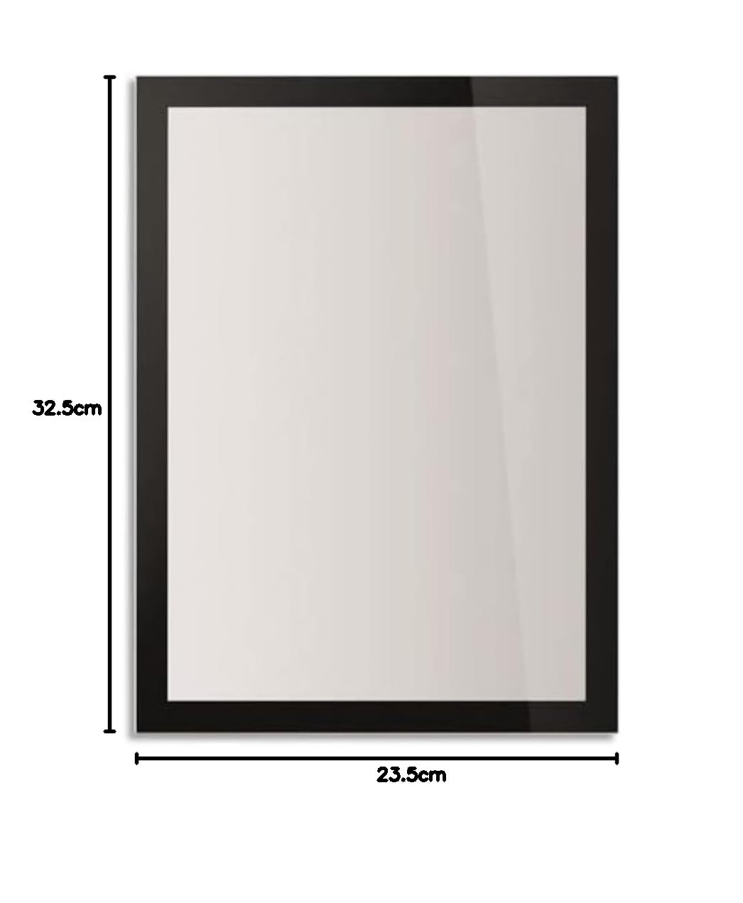 Duraframe Info Frame A4 Sun 2 piezas negro