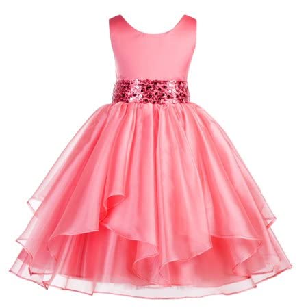 Image of Girl's Synthetic A-Line Maxi Dress